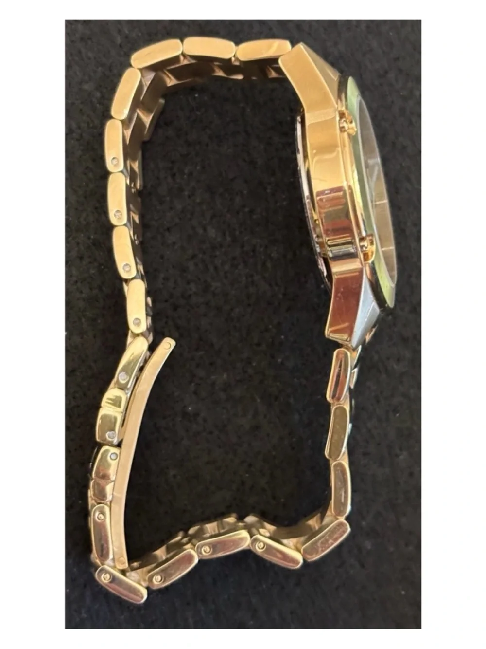 NWOT** Anthropologie TRIWA Skala Unisex Watch In. Champagne Gold **Needs Battery